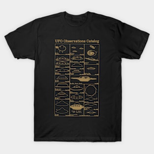 UFO Observations Catalog T-Shirt